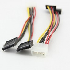 4-контактный кабель питания IDE Molex на 2 SATA